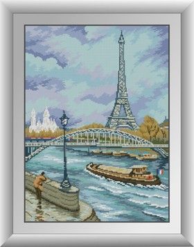 Набор для рисования камнями алмазная живопись Dream Art Парижская прогулка (квадратные, полная) 30854D - Вышивка крестиком и бисером - Овца Рукодельница