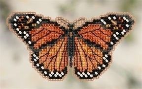 Monarch Butterfly / Монарх Mill Hill Набір для вишивання хрестиком MH182105 - Вишивка хрестиком і бісером - Овечка Рукодільниця