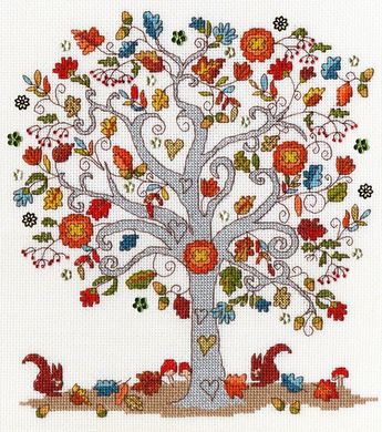 Love Autumn. Набор для вышивания крестом. Bothy Threads (XKA12) - Вышивка крестиком и бисером - Овца Рукодельница