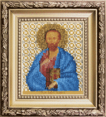 Икона святой апостол Марк. Набор для вышивки бисером. Чаривна мить (Б-1220) - Вышивка крестиком и бисером - Овца Рукодельница