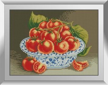 Набір для малювання каменями алмазний живопис Dream Art Томати (квадратні, повна) 31258D - Вишивка хрестиком і бісером - Овечка Рукодільниця