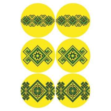 Набор для вышивания бисером Барвиста Вышиванка Украинские узоры 23х34 ТР692ан2334k - Вышивка крестиком и бисером - Овца Рукодельница