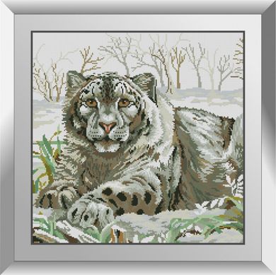 Снежный барс. Набор алмазной живописи. Dream Art (31360D) - Вышивка крестиком и бисером - Овца Рукодельница