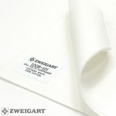 Ткань для вышивания 1008/101 Sulta Hardanger 22 (1м х 110см) молочный - Вышивка крестиком и бисером - Овца Рукодельница