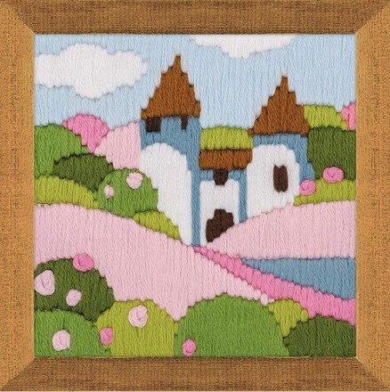 Розовый сад. Набор для вышивания. Риолис (1572) - Вышивка крестиком и бисером - Овца Рукодельница