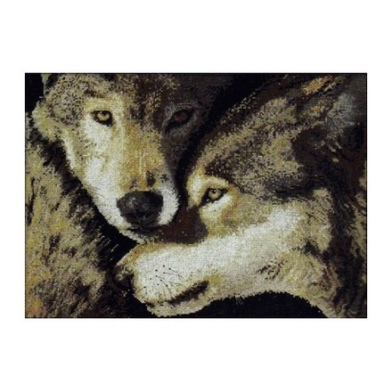 Набор для вышивания Bucilla 45439 Wolf Mates - Вишивка хрестиком і бісером - Овечка Рукодільниця