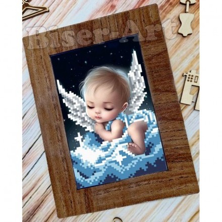 Мрії ангелочка Схема для вишивки бісером Biser-Art 10152051ба - Вишивка хрестиком і бісером - Овечка Рукодільниця