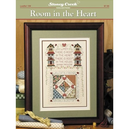 Room in the Heart Схема для вышивания крестом Stoney Creek LFT159 - Вишивка хрестиком і бісером - Овечка Рукодільниця