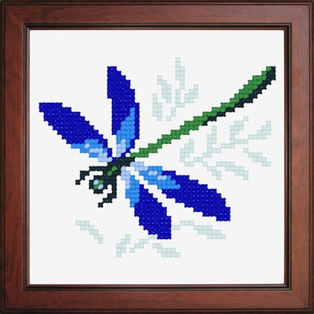 Бабочка Ткань для вышивания с нанесённым рисунком Orchidea O-1155 - Вишивка хрестиком і бісером - Овечка Рукодільниця