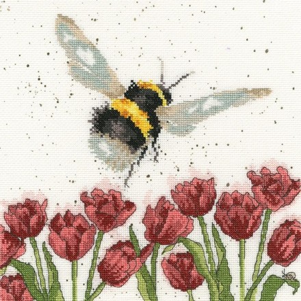 Flight of the Bumblebee. Набор для вышивания крестом. Bothy Threads (XHD41) - Вышивка крестиком и бисером - Овца Рукодельница