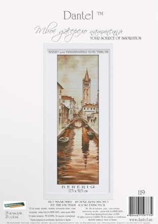 Венеція. Набір для вишивання. Дантель Dantel (119D) - Вишивка хрестиком і бісером - Овечка Рукодільниця