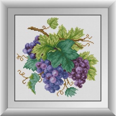 Гроздь винограда. Dream Art (30045D) - Вышивка крестиком и бисером - Овца Рукодельница
