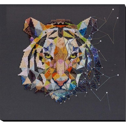 Созвездие тигра. Набор для вышивания бисером. Абрис Арт (AB-834) - Вышивка крестиком и бисером - Овца Рукодельница