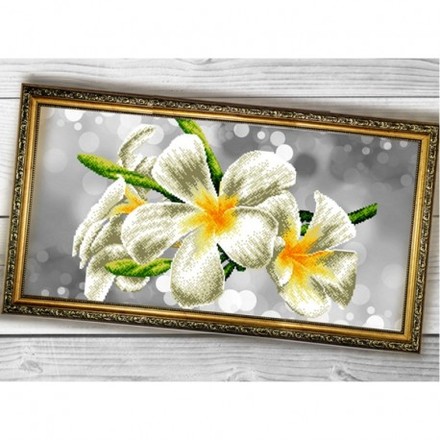 Квіти Схема для вишивки бісером Biser-Art 3060009ба - Вишивка хрестиком і бісером - Овечка Рукодільниця