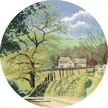 Першоцвіт Набір для вишивання хрестиком Heritage Crafts H596 - Вышивка крестиком и бисером - Овца Рукодельница