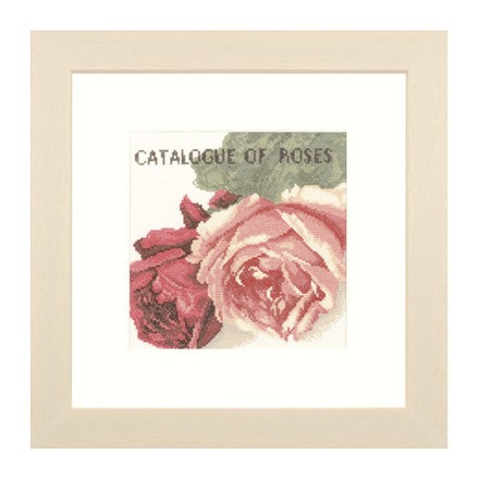 Набор для вышивания Lanarte L34993 Catalogue of Roses-red - Вишивка хрестиком і бісером - Овечка Рукодільниця