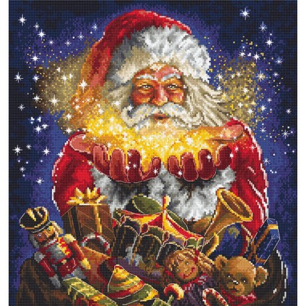 Рождественское чудо Набор для вышивания крестом LETISTITCH L8049 - Вышивка крестиком и бисером - Овца Рукодельница