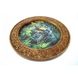 Різьблена дерев'яна кругла рама ArtInspirate FR_11-B