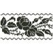 Заготовка клатча Троянди. Орнамент для вишивки бісером КЛ178кБ1301