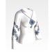 Набор для вышивки нитками Барвиста Вышиванка заготовки женской блузки – вышиванки Весенняя БЖ048шБннннi