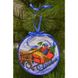 Набір для вишивки бісером Барвиста Вишиванка Пошита новорічна іграшка Дорогою додому (серія: Напередодні свята) 14х14 ТР198аБ1414k