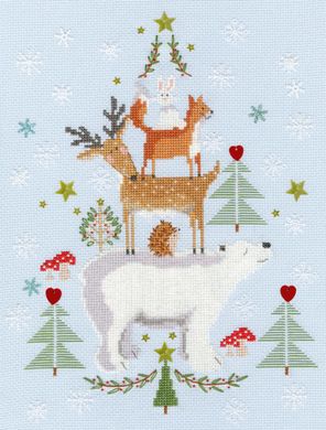 Снежный стек. Набор для вышивания крестом. Bothy Threads (XX16) - Вышивка крестиком и бисером - Овца Рукодельница