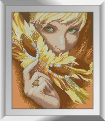 Девушка с подсолнухами. Набор алмазной живописи. Dream Art (31449D) - Вышивка крестиком и бисером - Овца Рукодельница