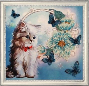 Фантазія Набір для вишивання бісером Butterfly 123Б - Вишивка хрестиком і бісером - Овечка Рукодільниця