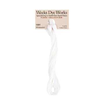 Муліне ручного фарбування Weeks Dye Works 1091 Whitewash