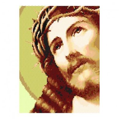 Ісус Христос у терновому вінку Набір для бісероплетіння ArtSolo NMR017 - Вышивка крестиком и бисером - Овца Рукодельница