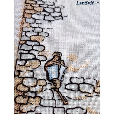 Набор для вышивания ЛанСвіт Дворик в Испании А-006 - Вышивка крестиком и бисером - Овца Рукодельница