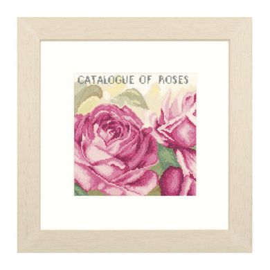 Набор для вышивания Lanarte L34994 Catalogue of Roses-pink - Вишивка хрестиком і бісером - Овечка Рукодільниця