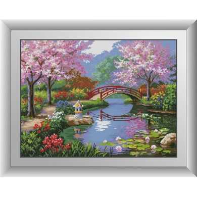 Японський сад. Dream Art (30032D) - Вишивка хрестиком і бісером - Овечка Рукодільниця