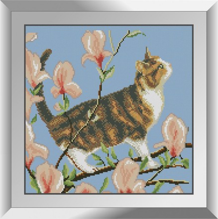 Прогулка (котенок). Набор алмазной живописи. Dream Art (31616D) - Вышивка крестиком и бисером - Овца Рукодельница