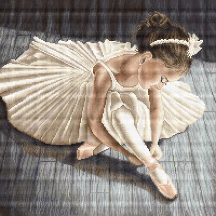 Маленькая балерина Набор для вышивания LETISTITCH L8037 - Вышивка крестиком и бисером - Овца Рукодельница