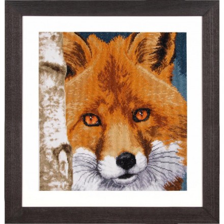Набор для вышивания Lanarte Fox Лиса PN-0168618 - Вишивка хрестиком і бісером - Овечка Рукодільниця
