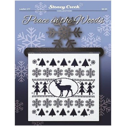 Peace in the Woods Схема для вышивания крестом Stoney Creek LFT377 - Вышивка крестиком и бисером - Овца Рукодельница