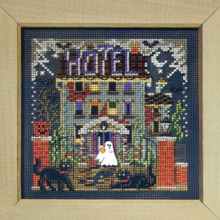 Haunted Hotel Готель із привидами. Набір для вишивання. Mill Hill (MH148201) - Вишивка хрестиком і бісером - Овечка Рукодільниця