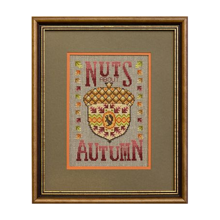 GP-151 Схема "Nuts About Autumn" Glendon Place - Вишивка хрестиком і бісером - Овечка Рукодільниця