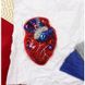 Серцебиття Набір для вишивання бісером прикраси на натуральному художньому холсті Абрис Арт AD-237