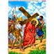 Симон з Киринеї допомагає Ісусу нести крест Схема для вишивання бісером Biser-Art B689ба