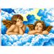 Ангели в хмаринках Схема для вишивки бісером Biser-Art B500ба