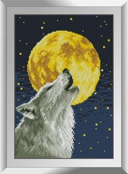 Полнолуние. Dream Art. Набор алмазной мозаики (квадратные, полная) 31719 - Вышивка крестиком и бисером - Овца Рукодельница