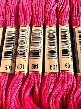 Муліне для вишивання AIRO №601 колір Cranberry, Dark/Темний журавлинний 8м