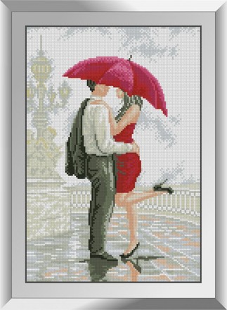 Поцелуй под дождем. Набор алмазной живописи. Dream Art (31298D) - Вышивка крестиком и бисером - Овца Рукодельница