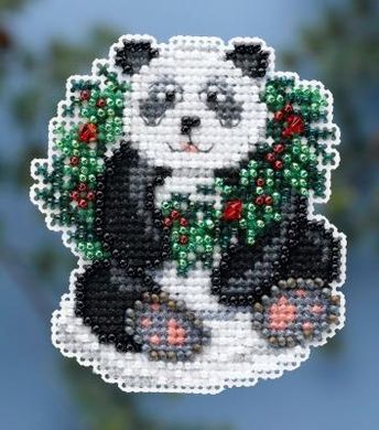 Праздничная панда. Набор для вышивания. Mill Hill (MH184304) - Вышивка крестиком и бисером - Овца Рукодельница