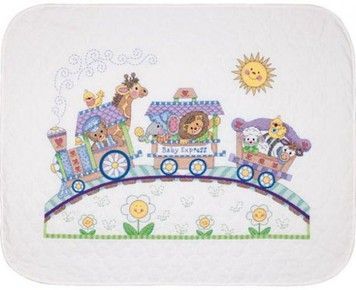Набір для вишивання ковдри Dimensions 73427 Baby Express Quilt - Вишивка хрестиком і бісером - Овечка Рукодільниця