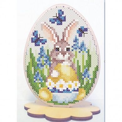 Великдень. Яйце на підставці Заготовка з фанери для вишивання бісером Alisena 2179а - Вышивка крестиком и бисером - Овца Рукодельница