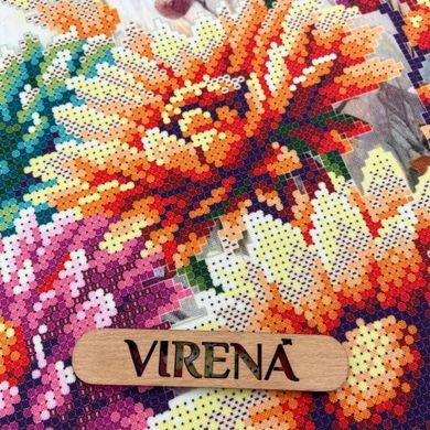 Осінні квіти Схема для вишивання бісером Virena А3Н_559 - Вышивка крестиком и бисером - Овца Рукодельница