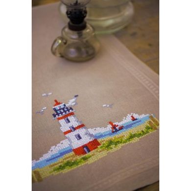 Маяки (доріжка на стіл) Набір для вишивання хрестиком Vervaco PN-0194670 - Вышивка крестиком и бисером - Овца Рукодельница